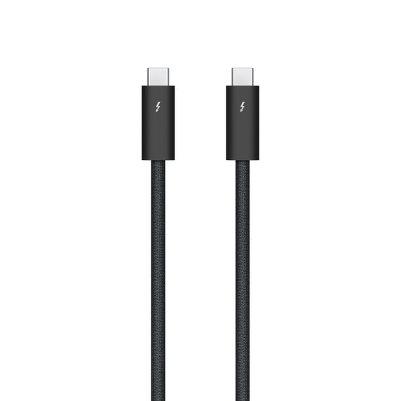  Thunderbolt Apple Thunderbolt 4 Pro Cable 1.8  Black (MN713)