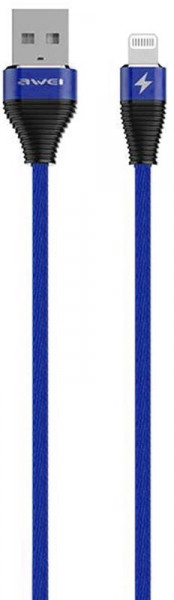  Awei CL-31 Ligthning Cable 2  Blue