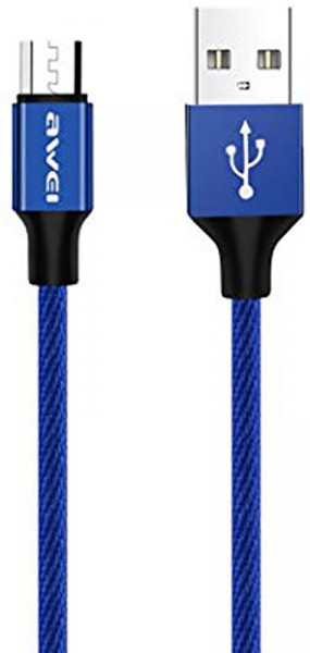  AWEI CL-98 Micro cable 1m Blue #I/S