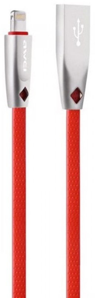  AWEI CL-95 Lightning cable 1m Red #I/S