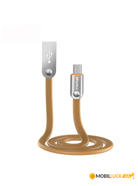  USB Awei Micro-USB Awei CL-18 Gold (Y674188039)