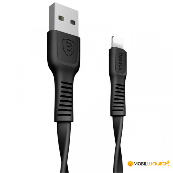  USB Lightning Baseus Tough Series CALZY-B01 1m Black