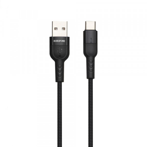  Borofone BU17 Starlight USB Type-C USB 1,2m Black (BU17CB)