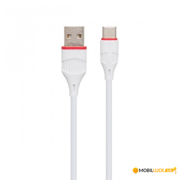  Borofone BX17-T USB -Type-C 1  White