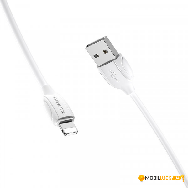  Borofone BX19 Benefit Lightning USB 1,3  1m White (BX19LW)