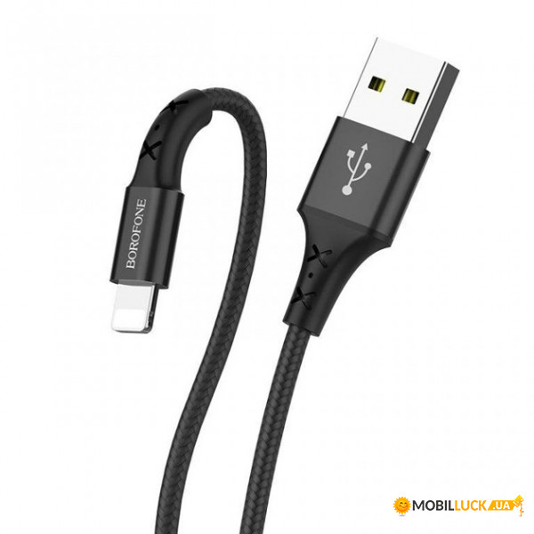  Borofone BX20-L USB - Lightning 1  Black