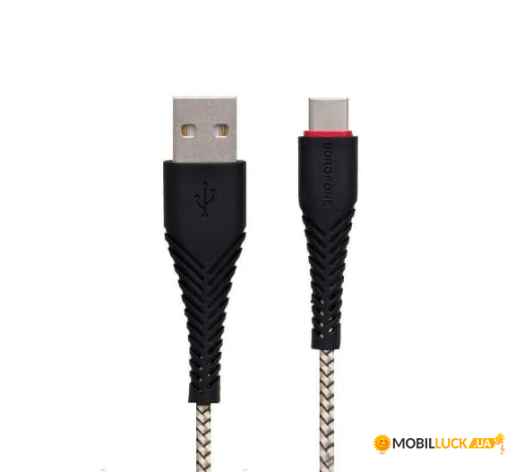  Borofone BX25 Powerful Type-C USB 1m Black (BX25CB)