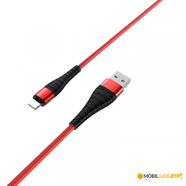  Borofone BX32 Munificent USB to iP 2.4 A 1  Red (BX32LR)