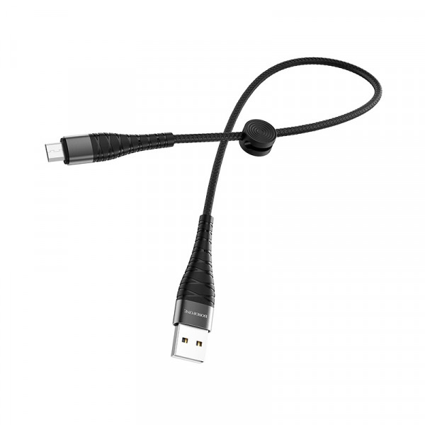  Borofone BX32 Munificent Micro USB - USB 0,25  Black (BX32MB0.25)