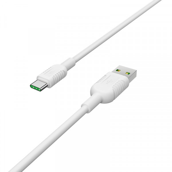  Borofone BX33 Billow Type-C USB 5 A 1,2m White (BX33CW)