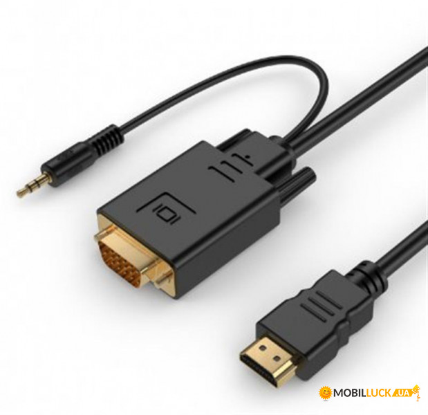  Cablexpert HDMI - VGA - 3.5  3   (A-HDMI-VGA-03-10)