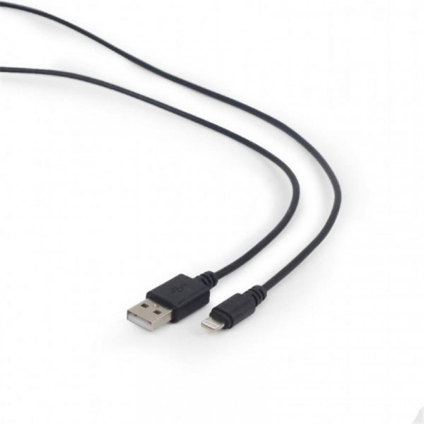  USB-Lightning Cablexpert 0.1m Black (CC-USB2-AMLM-0.1M)