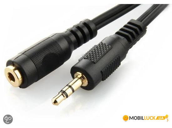  Audio Aux 3.5-3.5 Cablexpert 5m  Black