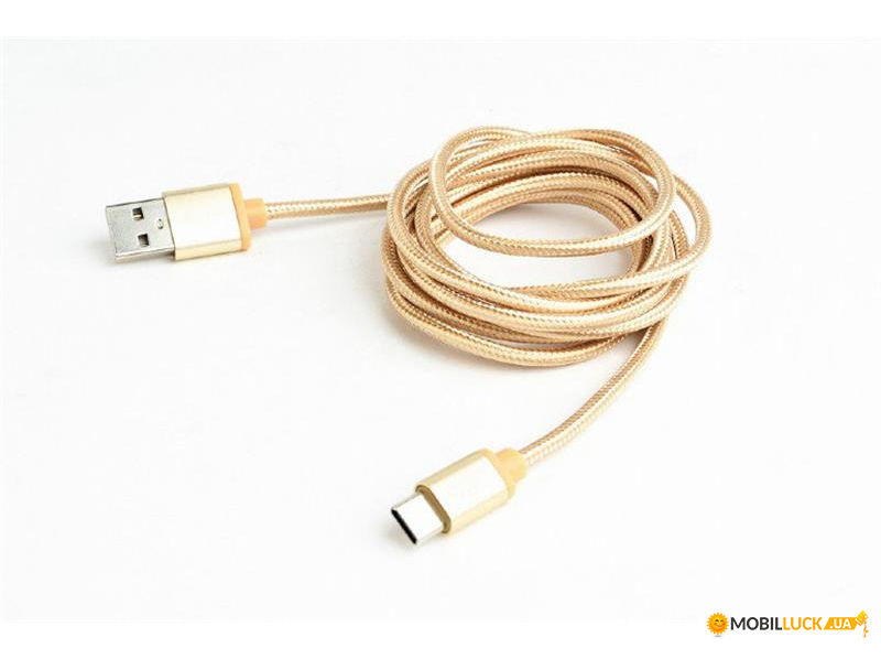  Cablexpert USB - USB Type-C 1.8   Gold (CCB-mUSB2B-AMCM-6-G)