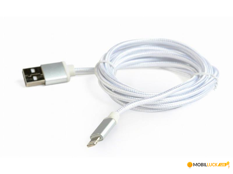  USB-Lightning Cablexpert 1.8m Silver (CCB-mUSB2B-AMLM-6-S)