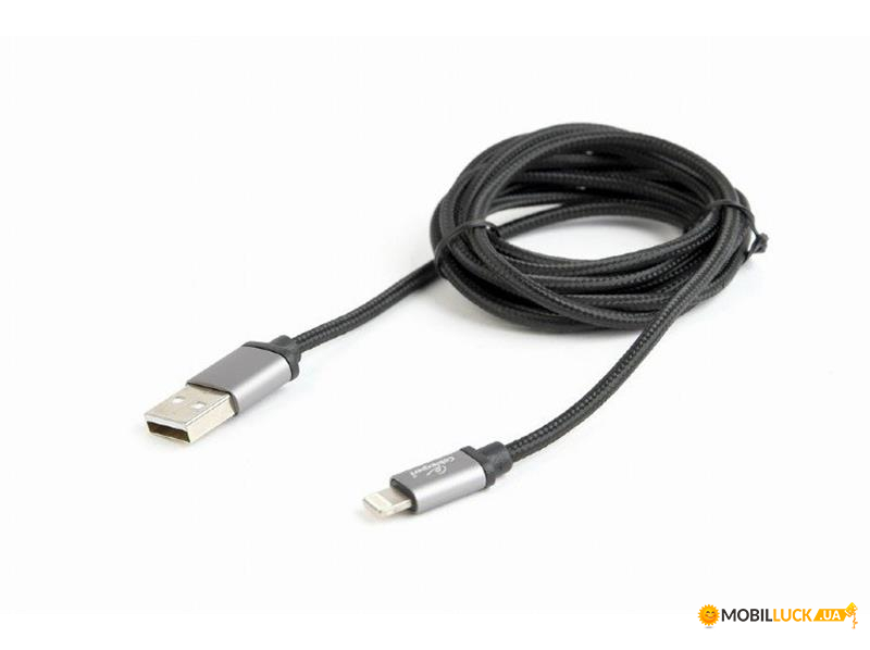  USB-Lightning Cablexpert 1.8m Black (CCB-mUSB2B-AMLM-6)