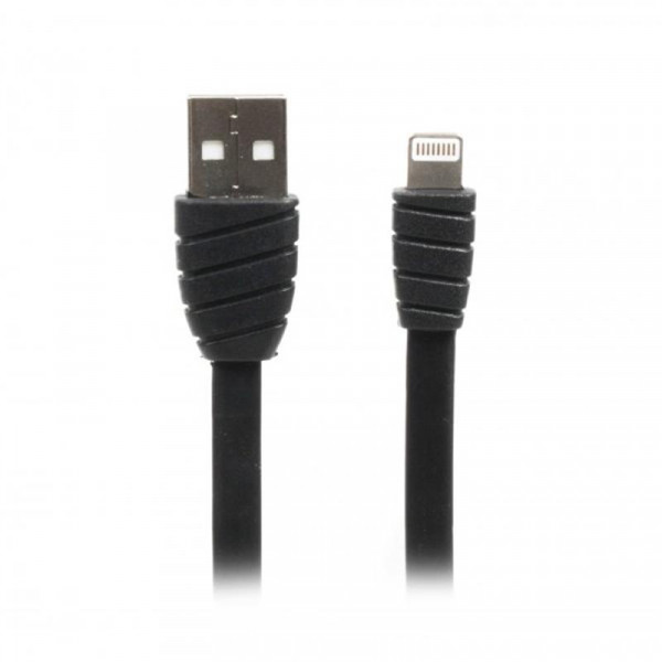  USB-Lightning  Cablexpert 2.4A 1m Black (CCPB-L-USB-02BK)