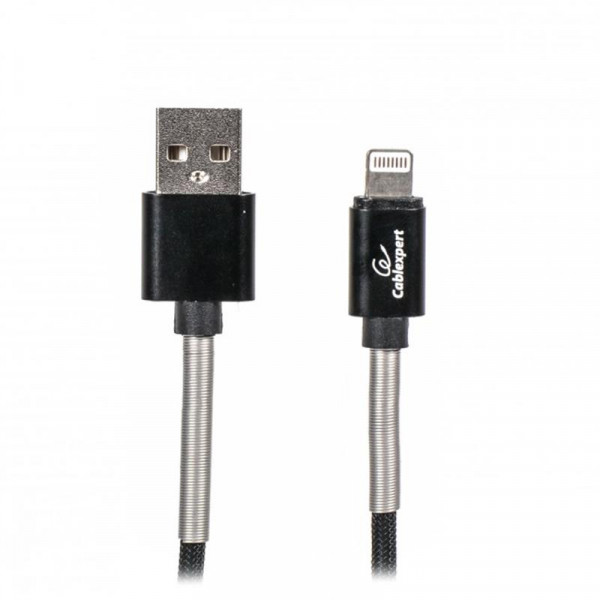  USB-Lightning Cablexpert  2.4A 1m Black (CCPB-L-USB-06BK)