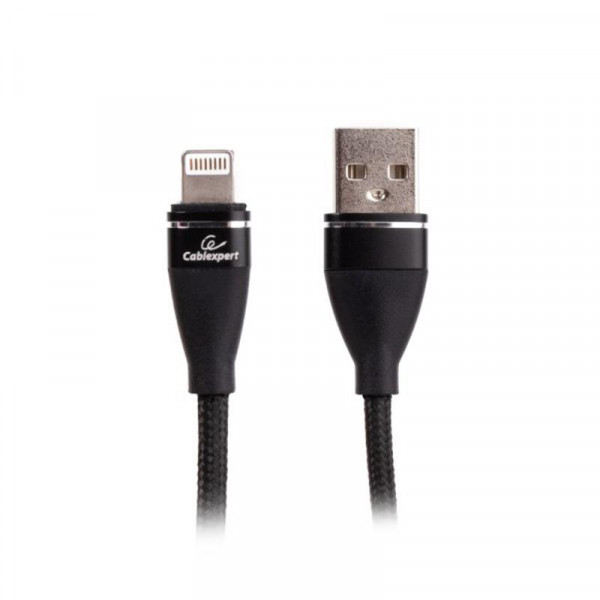  USB-Lightning Cablexpert  2.4A 1m Black (CCPB-L-USB-11BK)