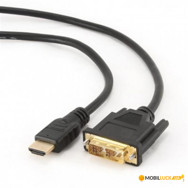  Cablexpert HDMI-DVI 1.8m Black