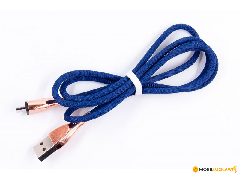  Dengos USB - Micro USB 1.5  Blue (NTK-M-DL-SET-BLUE)