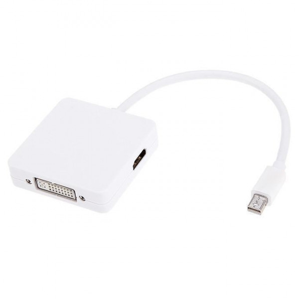  MiniDisplayPort-DisplayPort-HDMI-DVI (24+5) Digitus White (AK-340509-002-W)