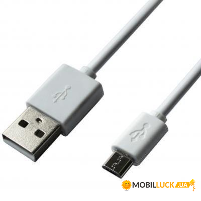  USB-MicroUSB Grand-X 2.1A 1.5m CU White (PM015W)