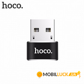  Hoco UA6 Type-C to USB Black