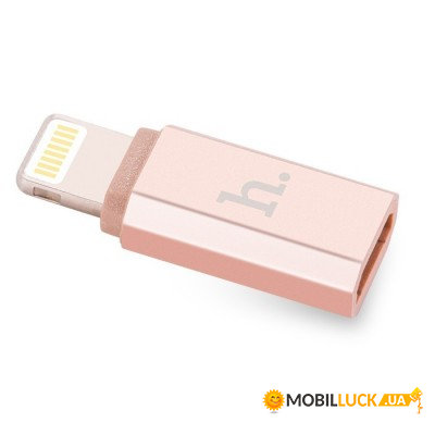  Hoco Micro USB to Lightning Rose-gold