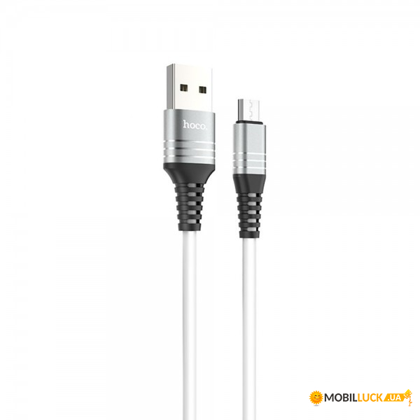  Hoco U46 Micro USB (1m) Silver