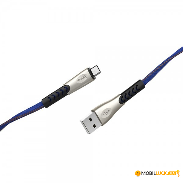  Hoco U48 Micro USB (1.2m) Blue