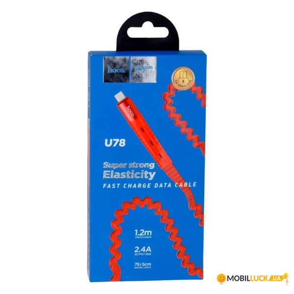  USB Hoco Micro Cotton U78-M-R 1.2  