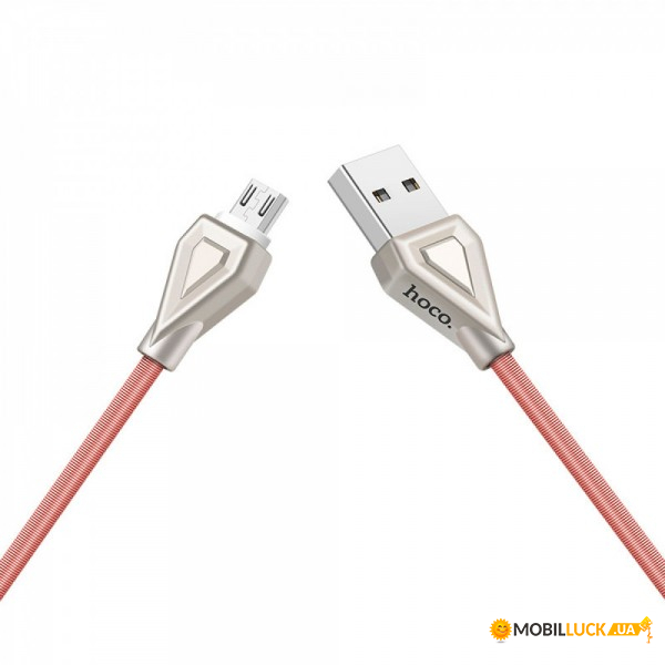  Hoco U25 Micro USB (1m) Rose Gold (BS-000065137)