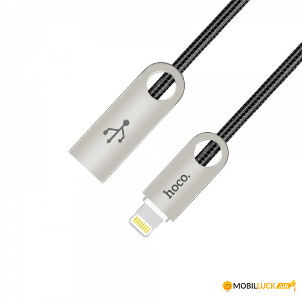  Hoco U8 Lightning USB (2.1A) (1m) Tarnish (BS-000065168)