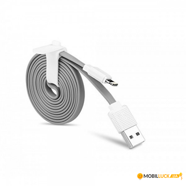  Hoco UPL18 Lightning USB (2.1A) (1m) Gray (BS-000065277)