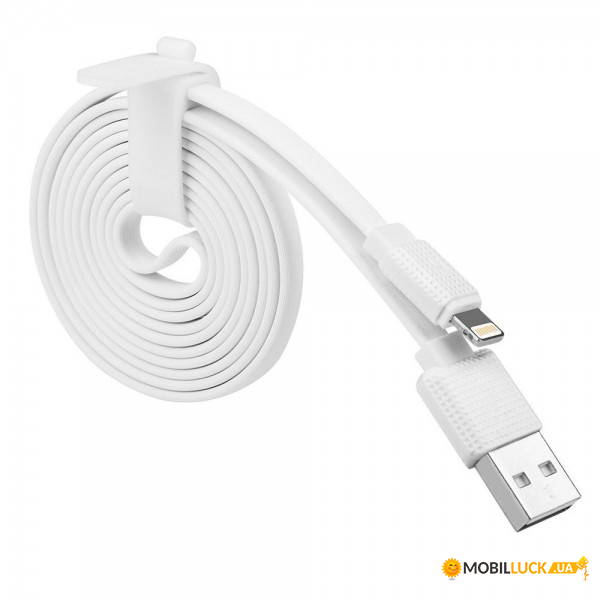  Hoco UPL18 Lightning USB (2.1A) (1m) White (BS-000065276)