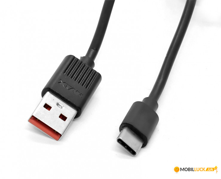   USB 2.0 Xtar , AM/Type-C, QC3.0, 0,8m, Black