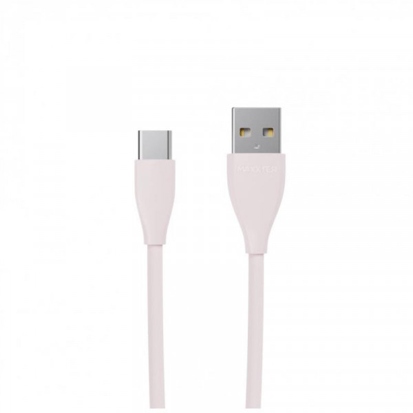  USB-Type-C Maxxter  1m Pink (UB-C-USB-01GP)