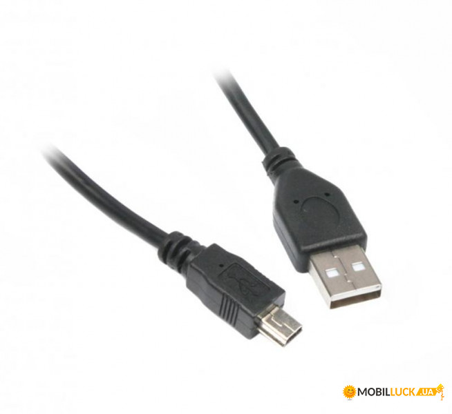  Maxxte USB MiniUSB Br 1.8m Black