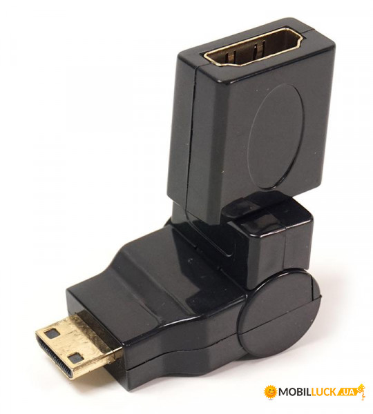  PowerPlan miniHDMI-HDMIt 360  Black