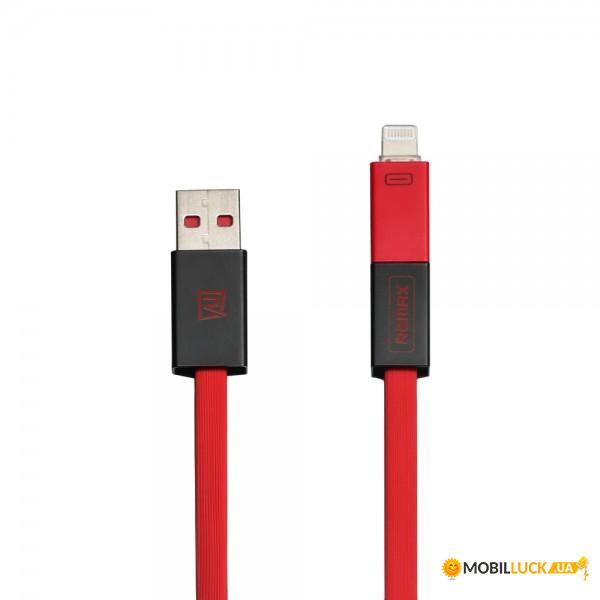  21 Micro USB+Lightning Remax Shadow RC-026t red