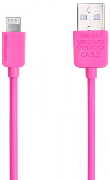  Remax Light Cable Lightning 2m Pink #I/S