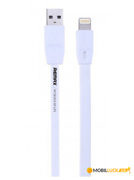  Lightning Remax Full Speed RC-001i, 2m white (RC-001I_WHITE)