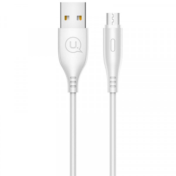  MicroUSB Usams US-SJ268 Round U18 White 1