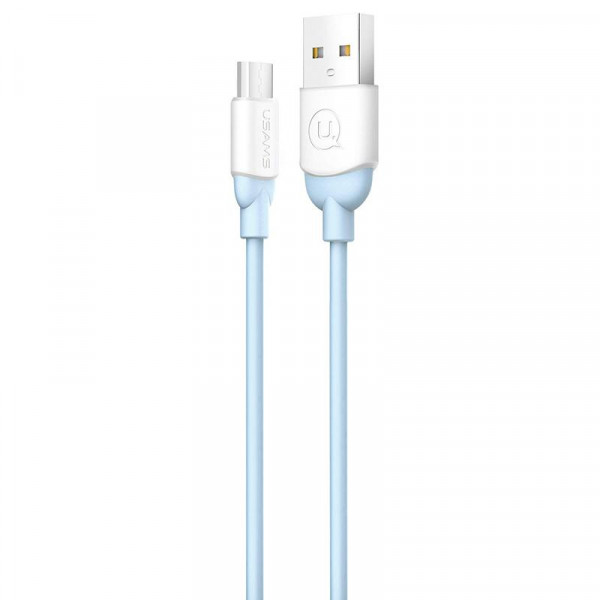  MicroUSB Usams US-SJ247 Ice Cream Blue 1m