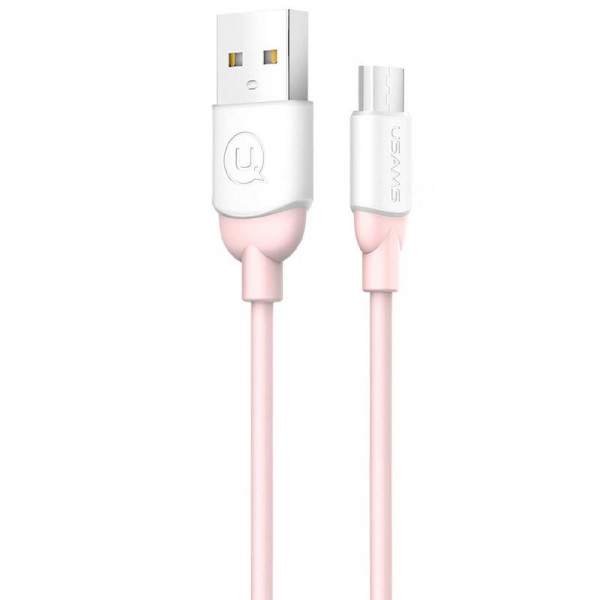  MicroUSB Usams US-SJ247 Ice Cream Pink 1m