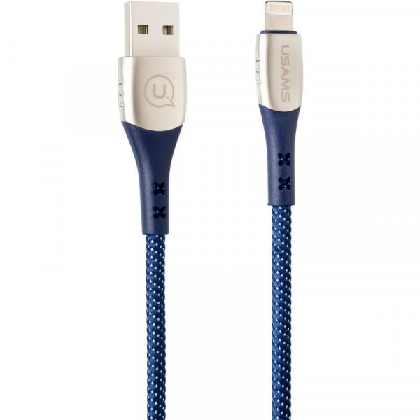  Lightning Usams US-SJ303 U-Tone Blue 1.2m