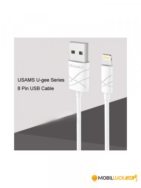  Usams US-SJ038 Lightning U-Gee iPhone 66S White