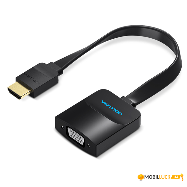  HDMI-VGA Vention 0.2m     Black (ACKBB)