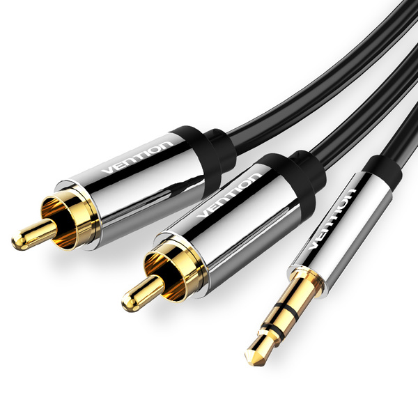  Audio 3.5-RCA Vention 1.5m Black (BCFBG)